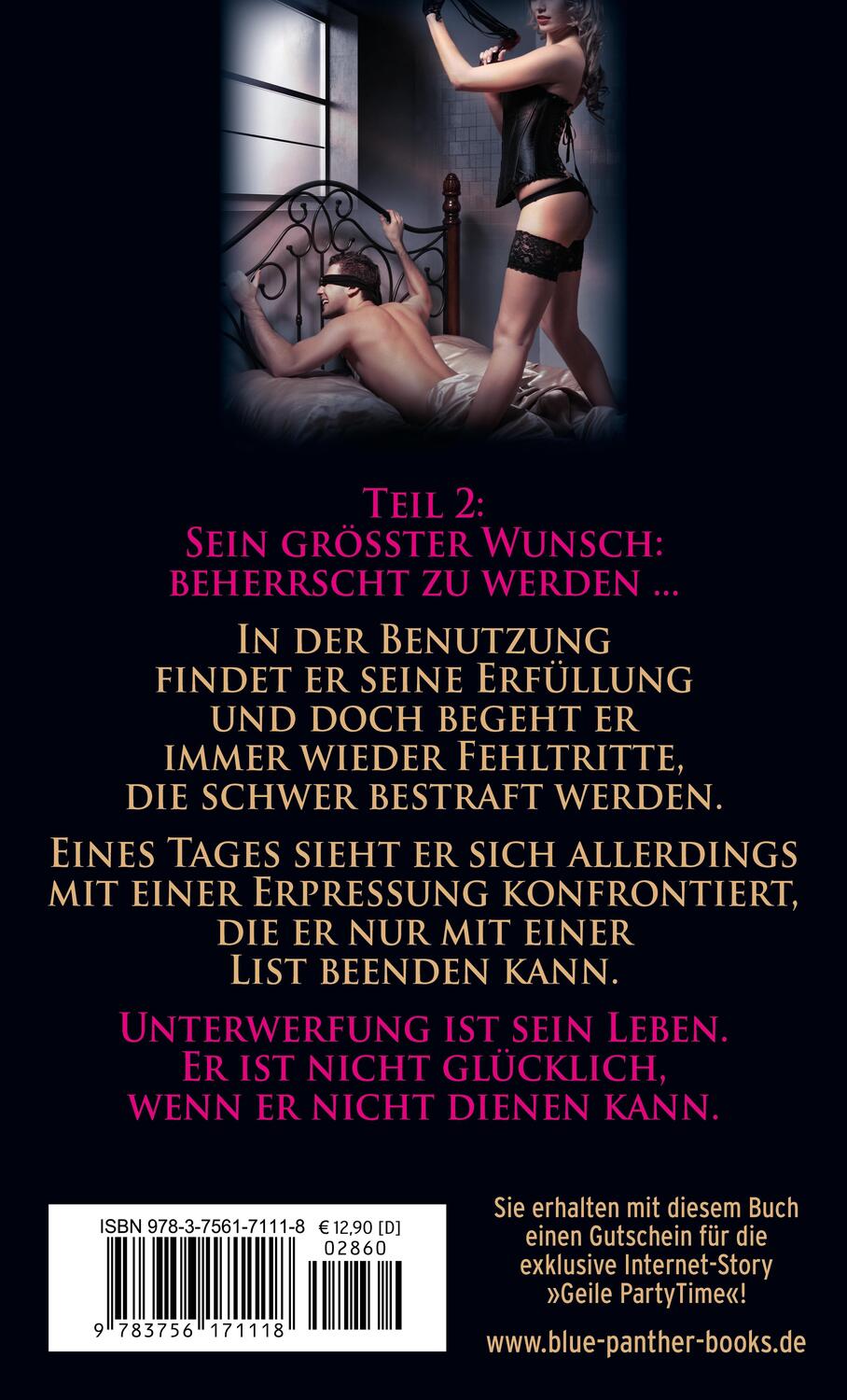 Rückseite: 9783756171118 | Der devote SexDiener 2 Erotischer SM-Roman | Alex Lain | Taschenbuch