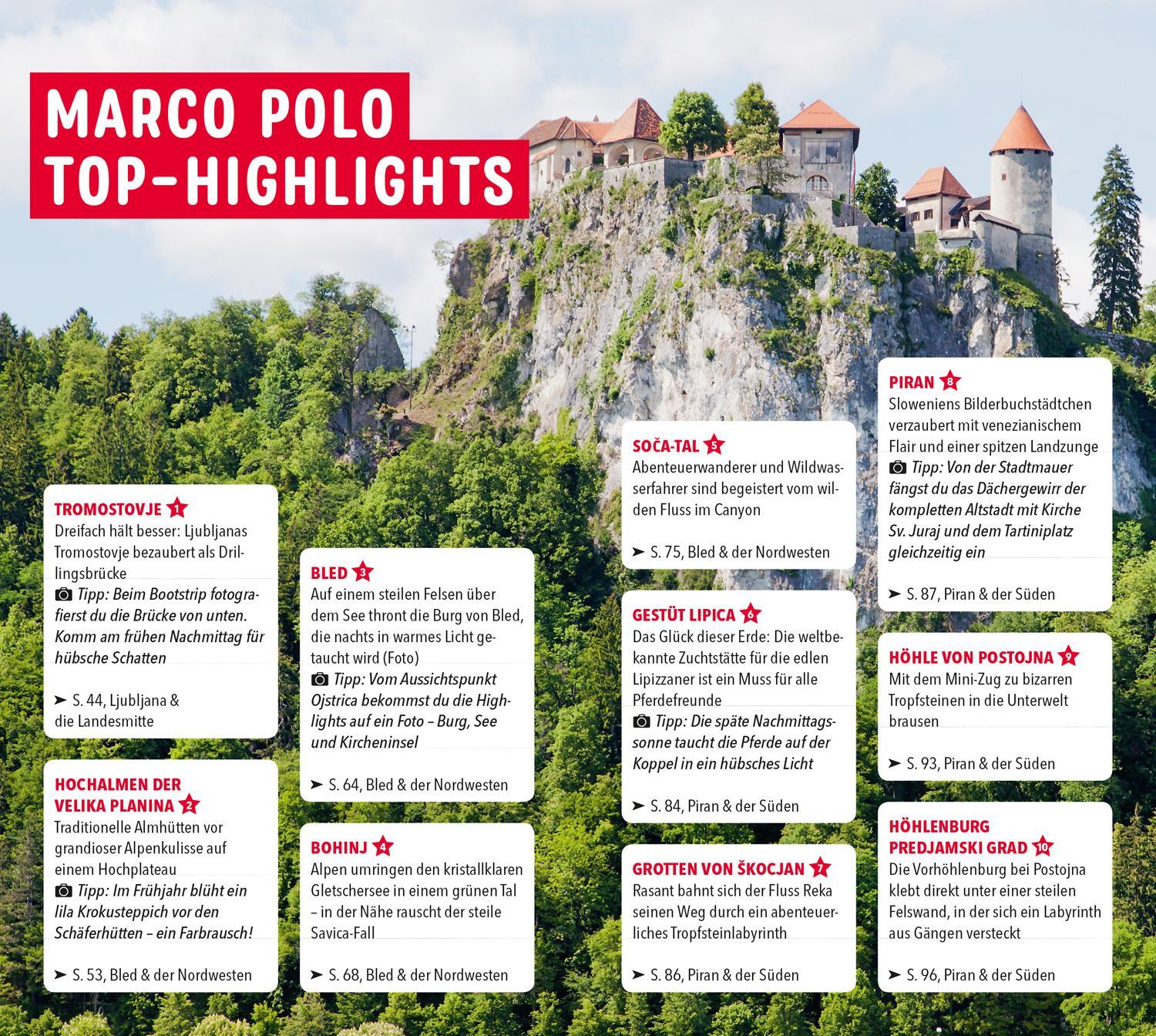 Bild: 9783829719209 | MARCO POLO Reiseführer Slowenien | Veronika Wengert (u. a.) | Buch