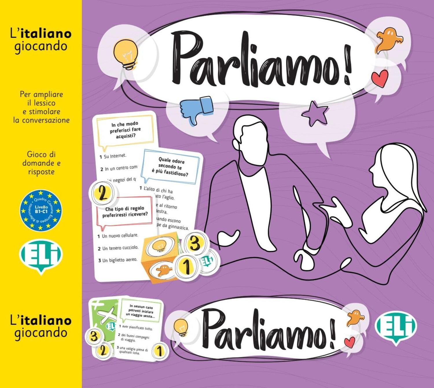 Cover: 9783125154575 | Parliamo! Gamebox | Spiel | ELI Spiele / Spiele zum Sprachenlernen