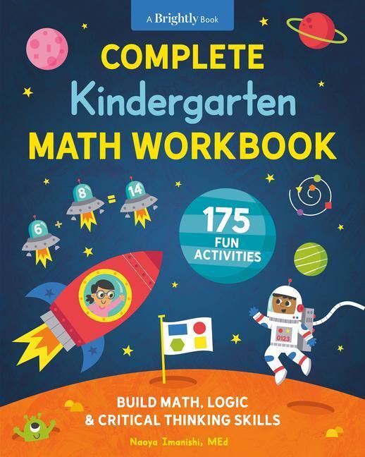 Cover: 9780593435496 | Complete Kindergarten Math Workbook: 175 Fun Activities to Build...