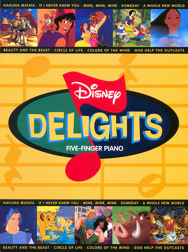 Cover: 73999944587 | Disney Delights | Five Finger Piano Songbook | Buch | Walt Disney