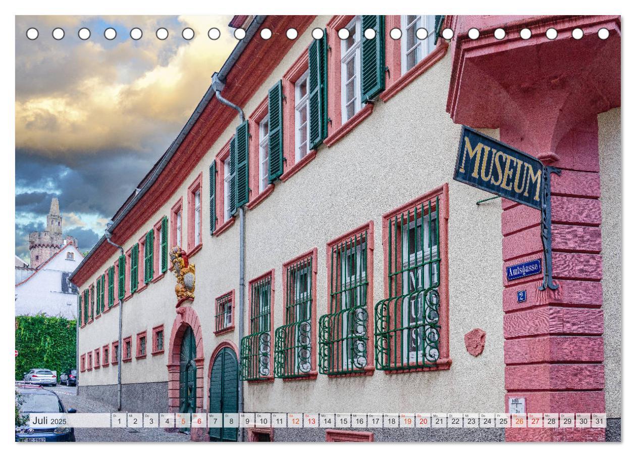 Bild: 9783435194131 | Weinheim Impressionen (Tischkalender 2025 DIN A5 quer), CALVENDO...