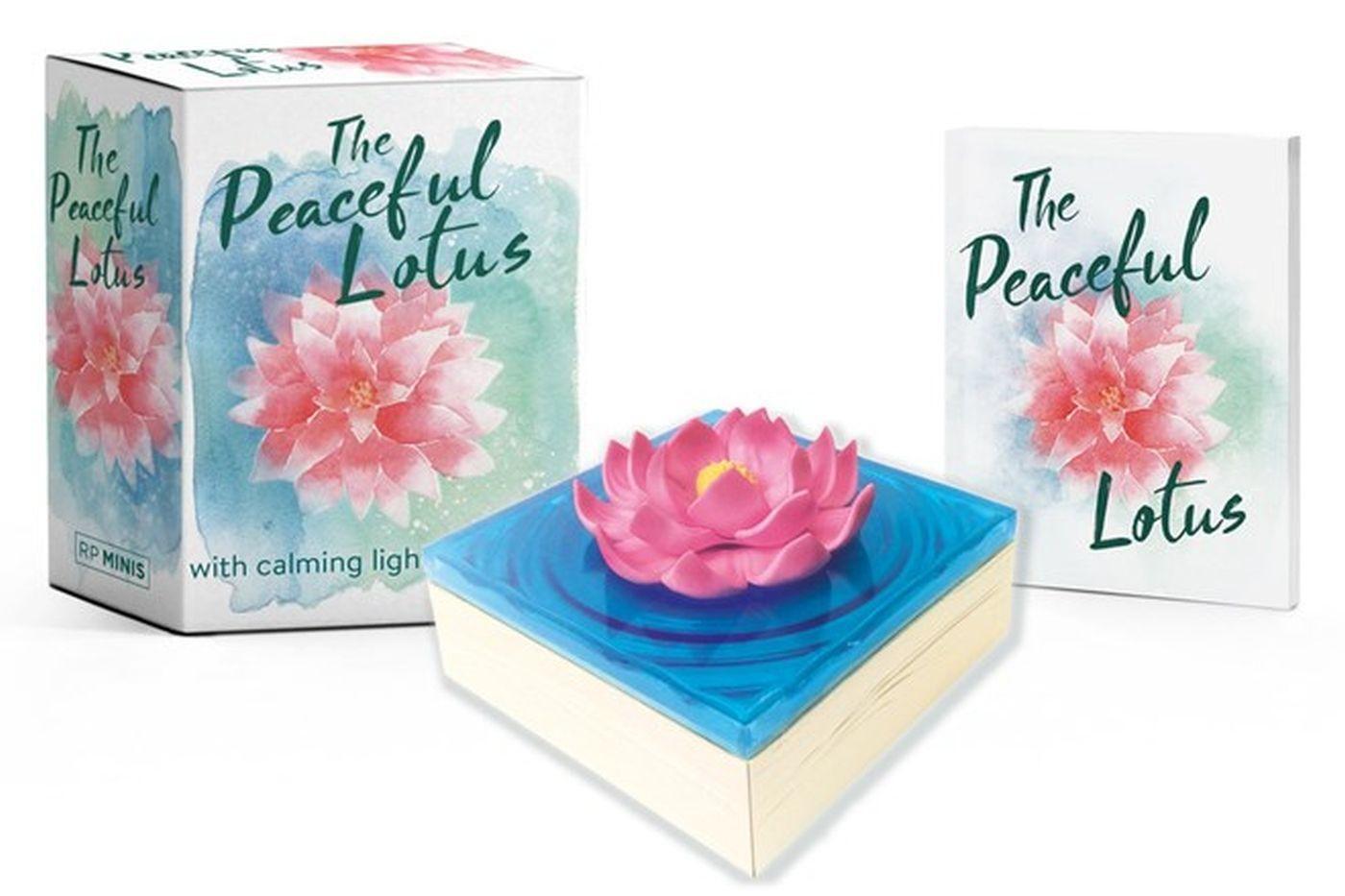 Cover: 9780762494460 | The Peaceful Lotus: With Calming Light and Sound | Mollie Thomas