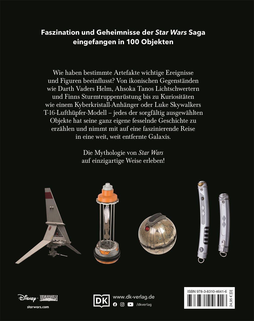 Rückseite: 9783831046416 | Star Wars(TM) 100 Objekte | Kristin Baver | Buch | 256 S. | Deutsch