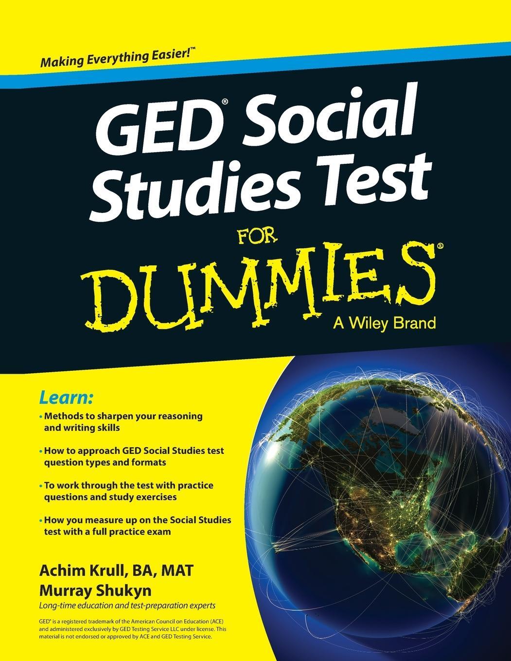 Cover: 9781119029830 | GED Social Studies for Dummies | Achim K Krull (u. a.) | Taschenbuch