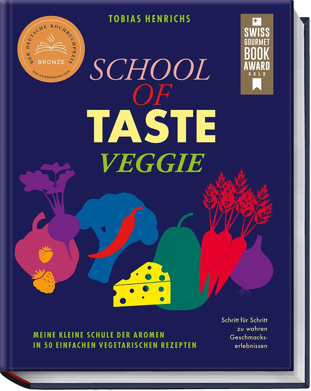 Cover: 9783954532964 | School of Taste veggie | Tobias Henrichs | Buch | 168 S. | Deutsch
