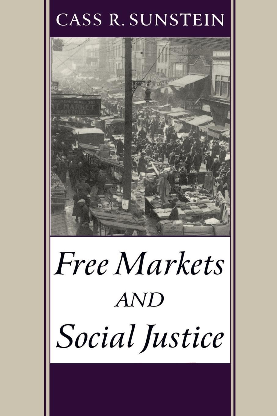 Cover: 9780195102734 | Free Markets and Social Justice | Cass R. Sunstein | Taschenbuch