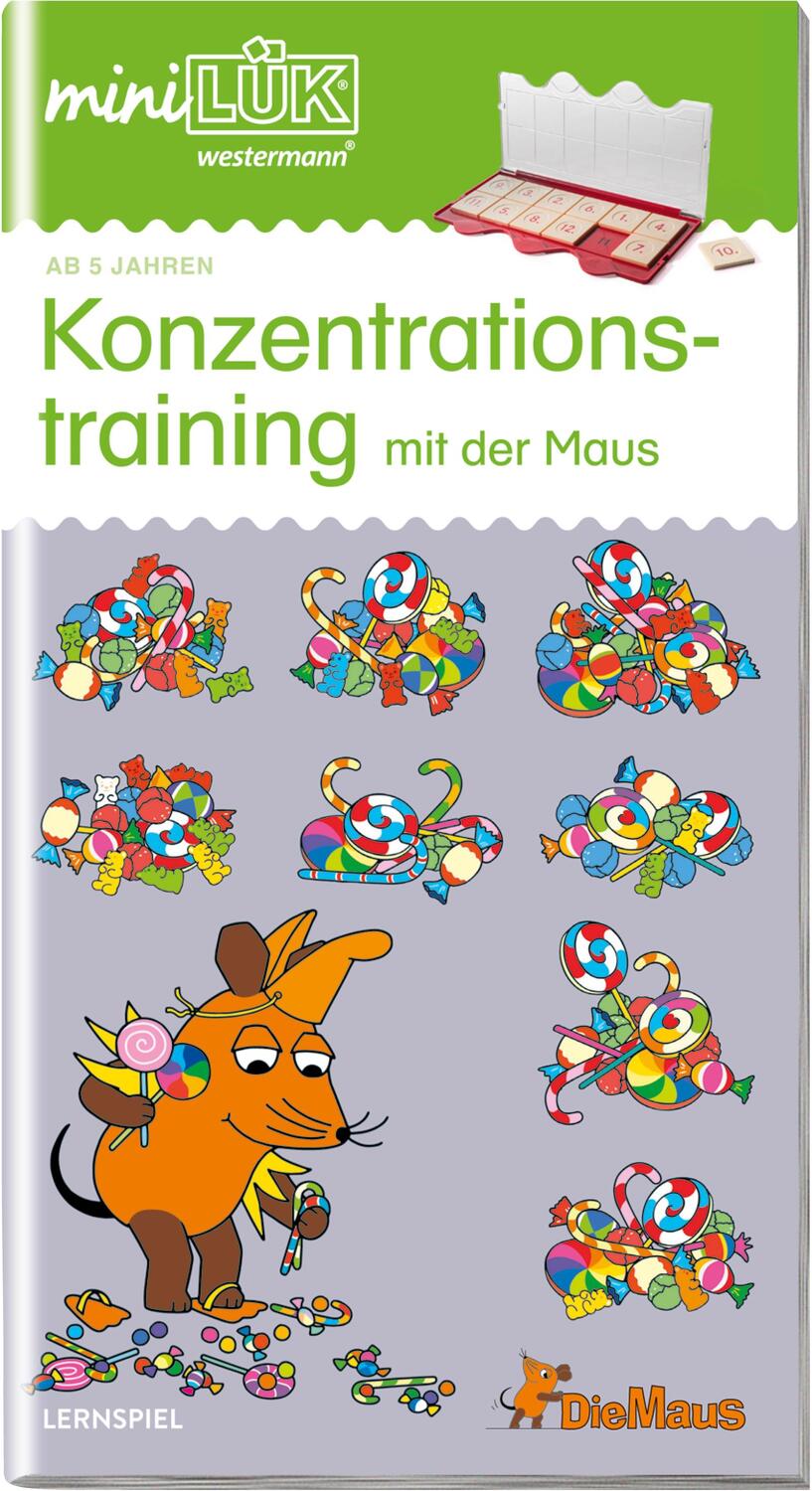 Cover: 9783837745528 | miniLÜK. Konzentrationstraining mit der Maus | Vorschule | Broschüre