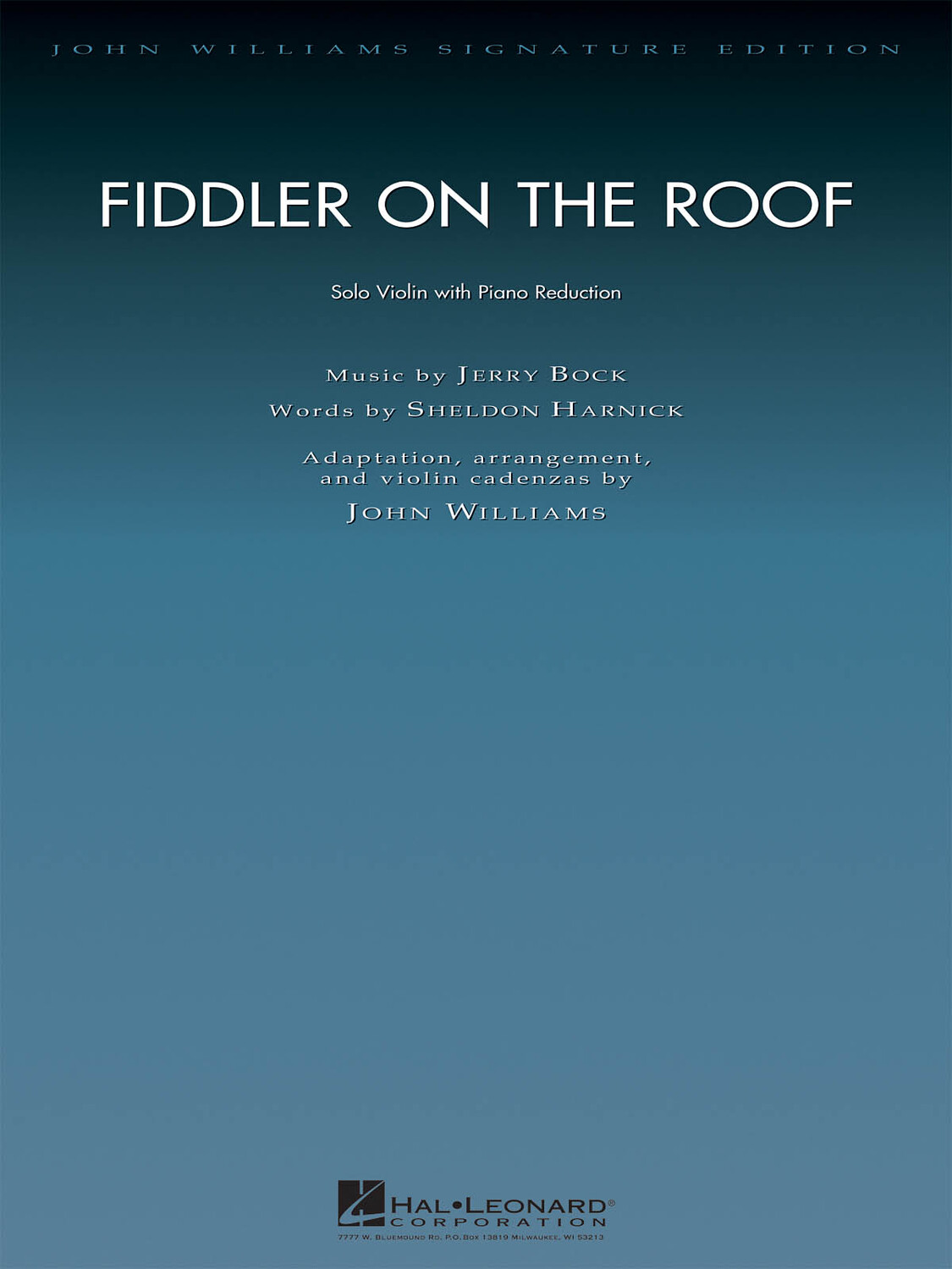 Cover: 884088060909 | Fiddler on the Roof | Jerry Bock_Sheldon Harnick | Buch | 2009