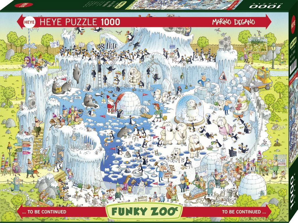Cover: 4001689296926 | Polar Habitat. Puzzle 1000 Teile | 1000 Teile | Marino Degano | Spiel