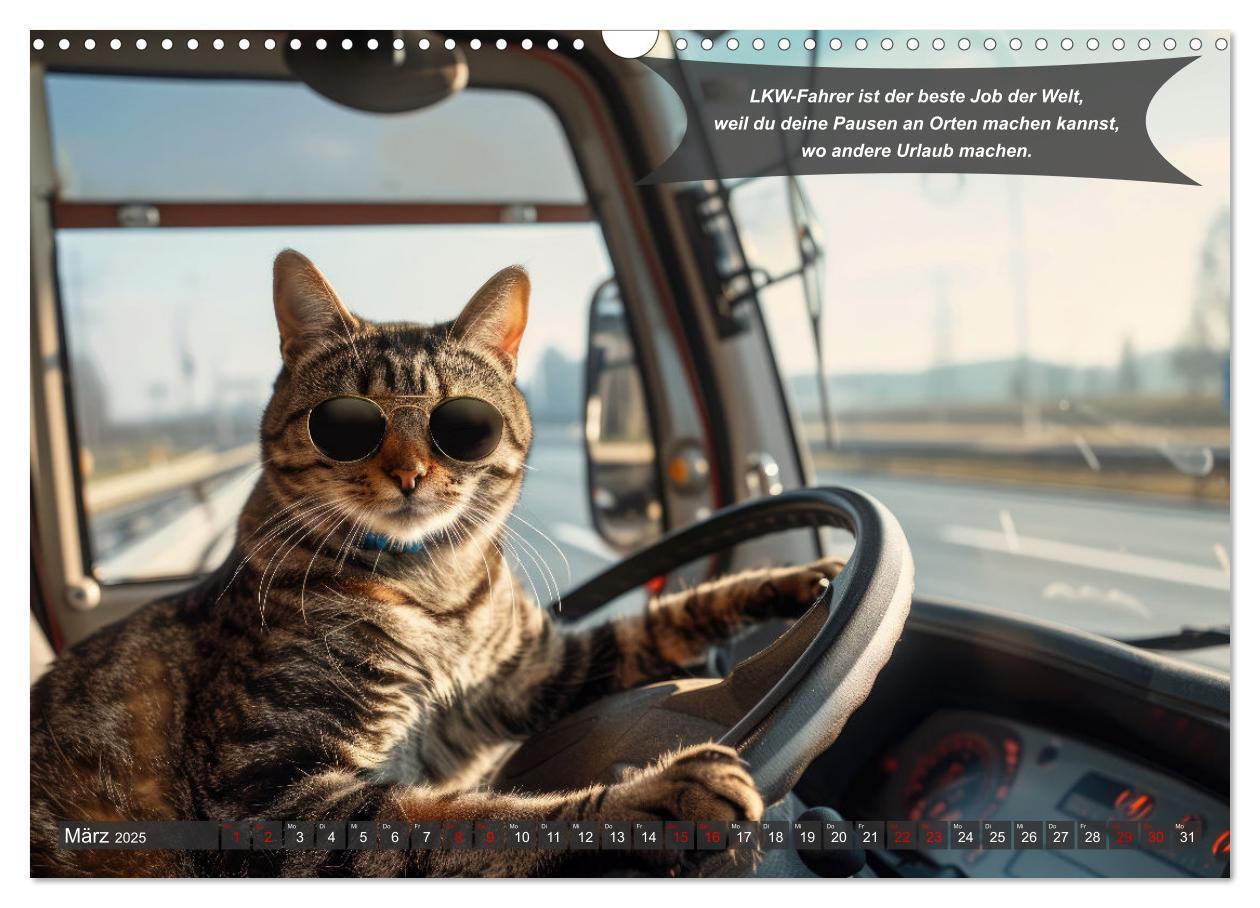 Bild: 9783457183182 | Tierisch lustige LKW-Fahrer (Wandkalender 2025 DIN A3 quer),...