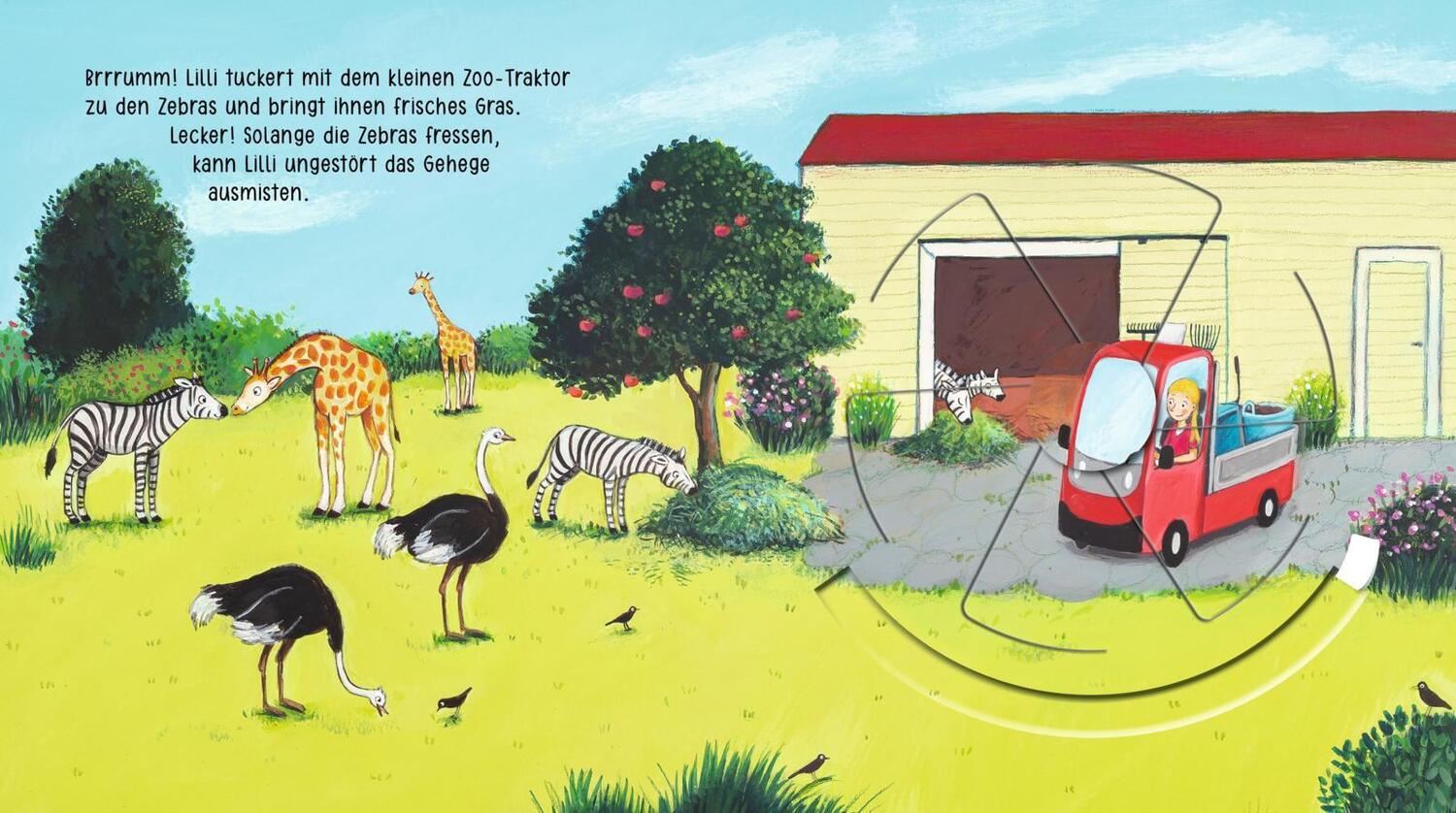 Bild: 9783480237319 | Dreh hin - Dreh her: Hilf mit im Zoo! | Sylvia Tress | Buch | 10 S.