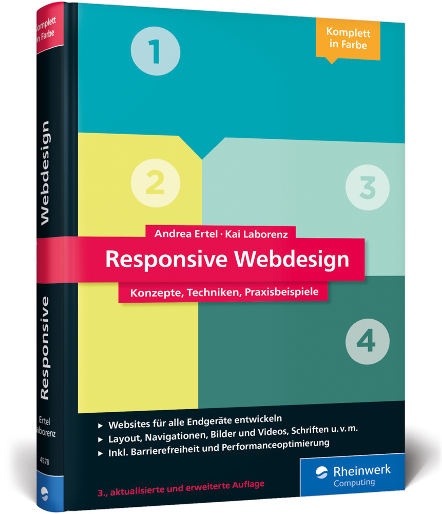 Cover: 9783836245784 | Responsive Webdesign | Konzepte, Techniken, Praxisbeispiele | Buch