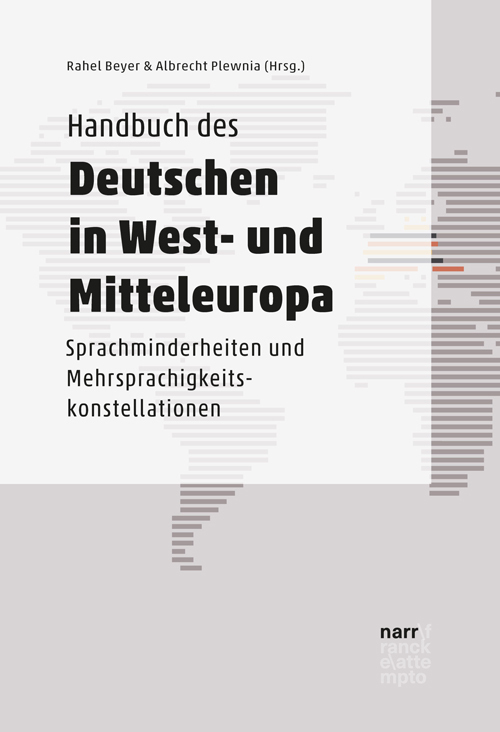 Cover: 9783823381549 | Handbuch des Deutschen in West- und Mitteleuropa | Rahel Beyer (u. a.)