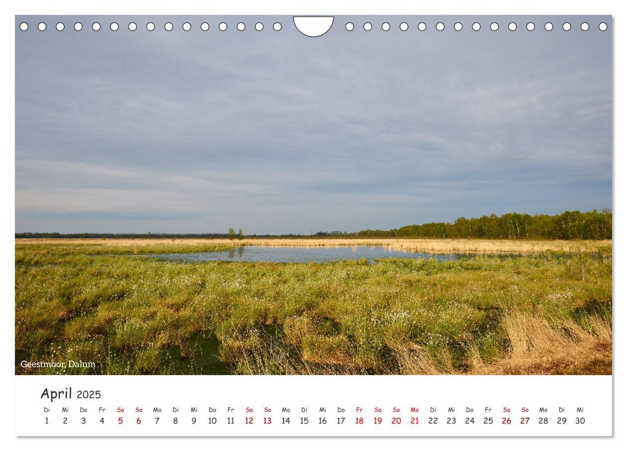 Bild: 9783457228074 | Emsland Impressionen (Wandkalender 2025 DIN A4 quer), CALVENDO...