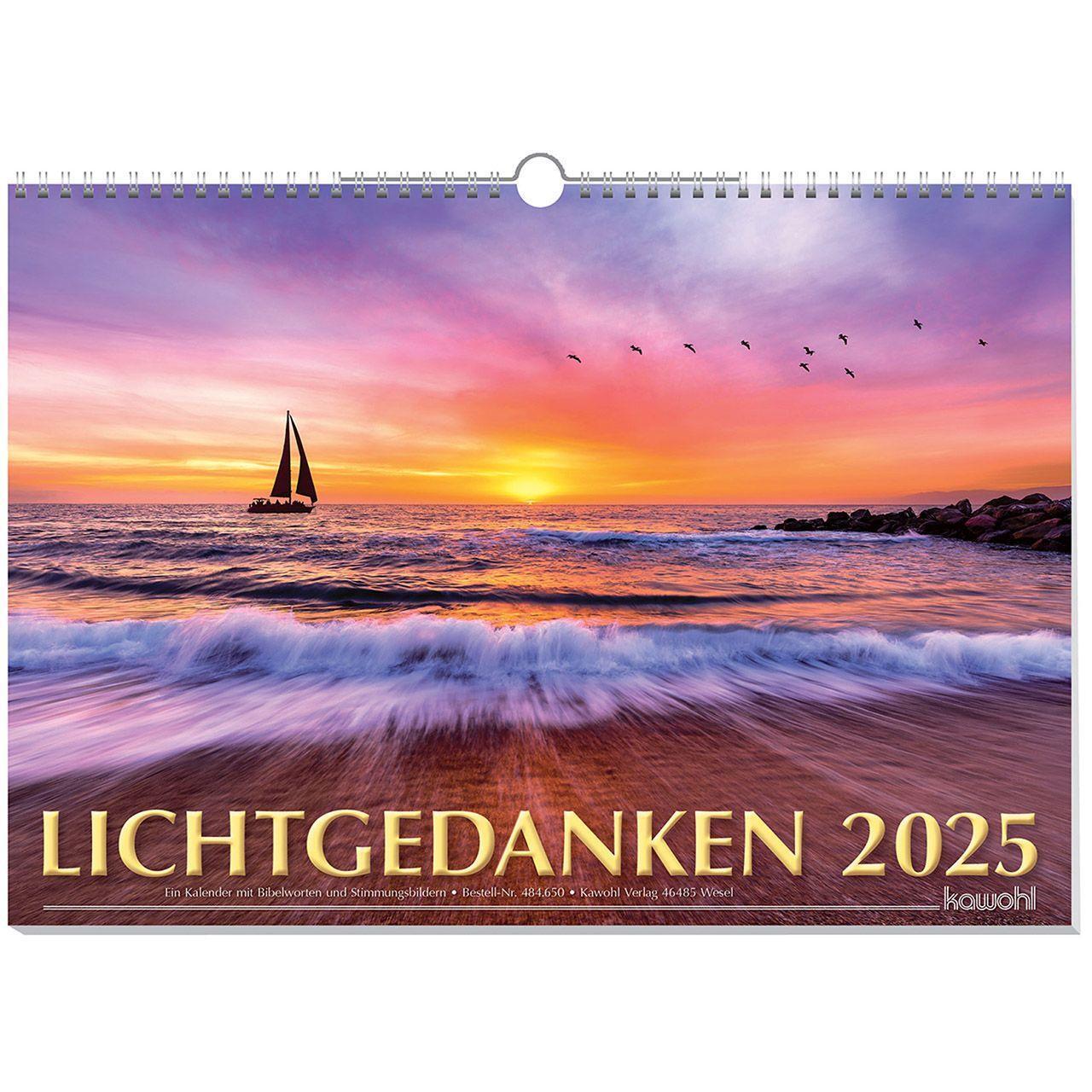 Cover: 9783754865057 | Lichtgedanken 2025 | Kalender | Spiralbindung | 14 S. | Deutsch | 2025