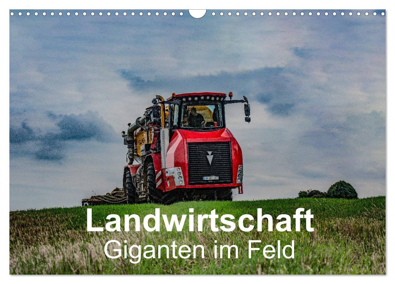 Cover: 9783383011184 | Landwirtschaft - Giganten im Feld (Wandkalender 2024 DIN A3 quer),...