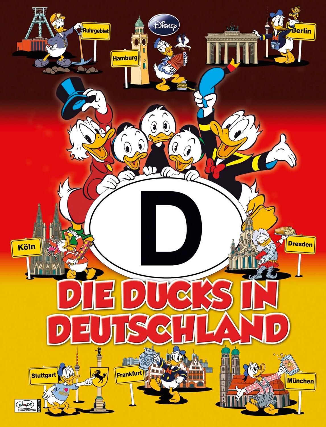 Cover: 9783770437207 | Disney: Die Ducks in Deutschland | Jan Gulbransson | Buch | Deutsch