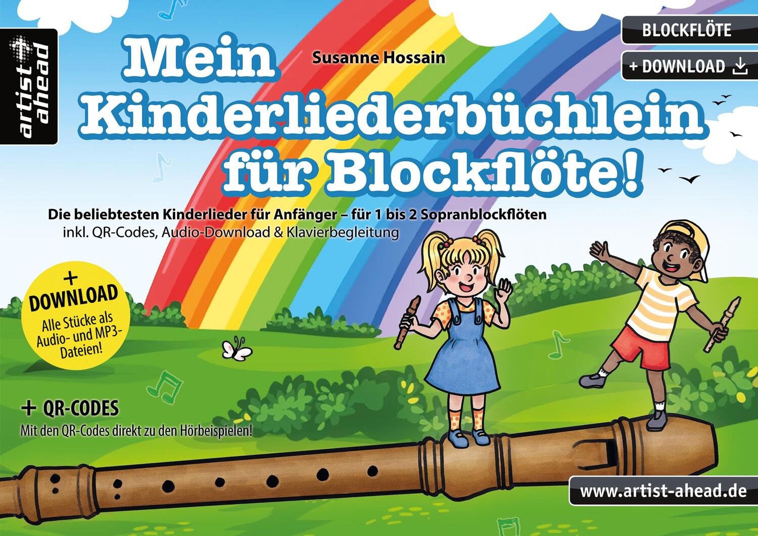 Cover: 9783866422193 | Mein Kinderliederbüchlein für Blockflöte! | Susanne Hossain | 60 S.