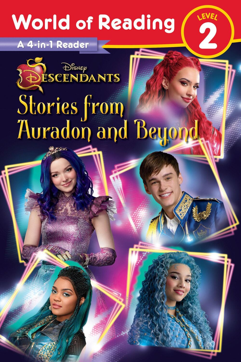 Cover: 9781368108867 | World of Reading: Descendants 4-In-1 Reader: Stories from Auradon...