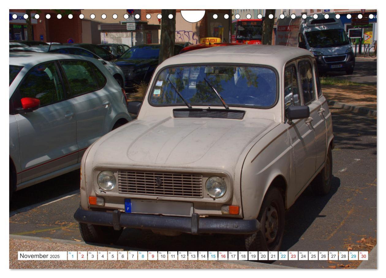 Bild: 9783383859311 | Renault 4 - Kultfahrzeug und Wegbegleiter (Wandkalender 2025 DIN A4...