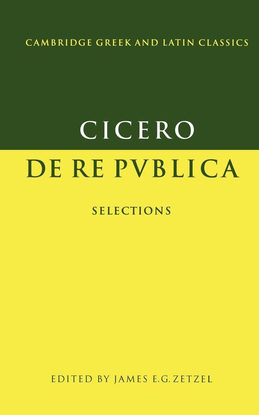 Cover: 9780521348966 | Cicero | de Re Publica: Selections | Marcus Tullius Cicero | Buch