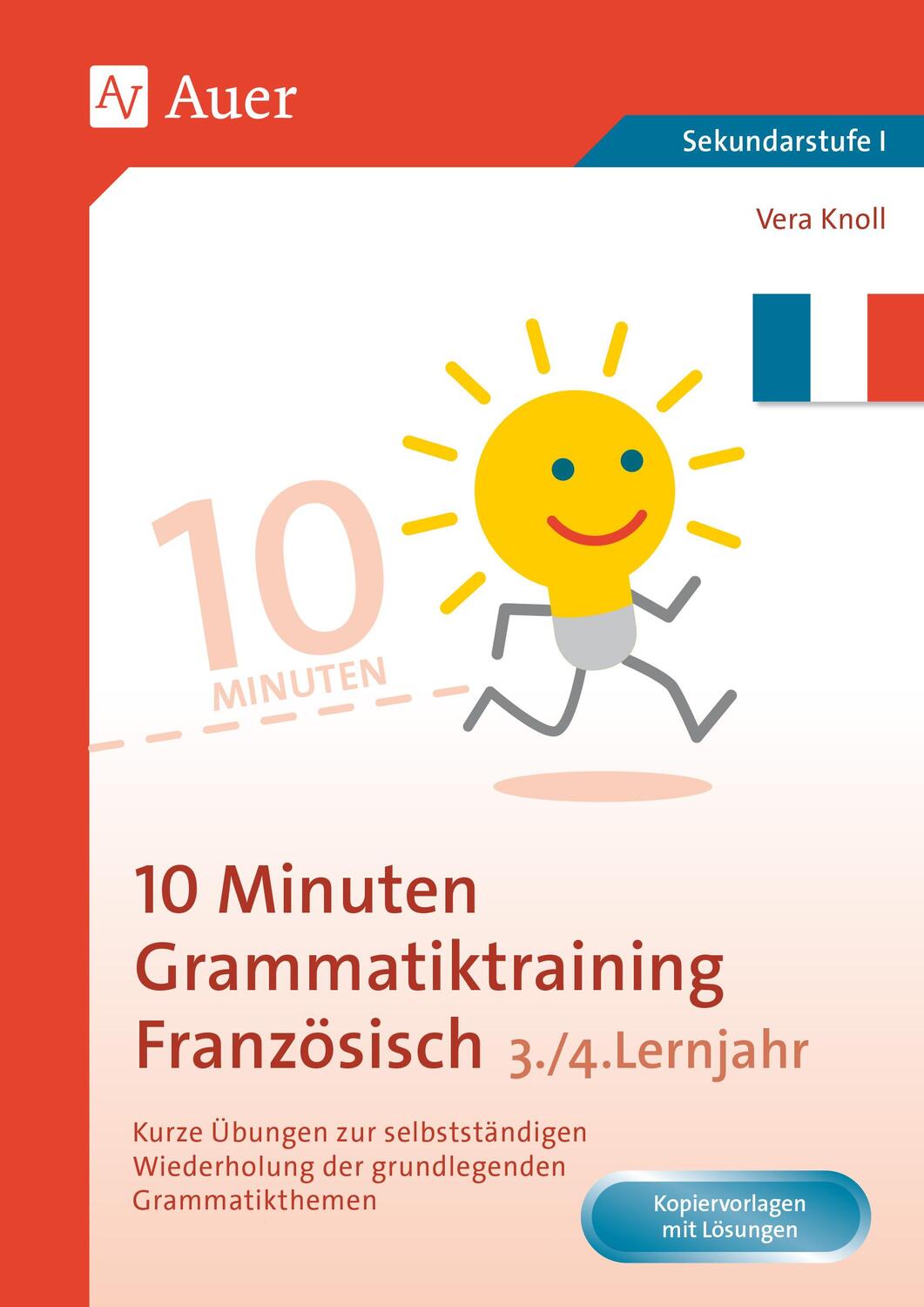 Cover: 9783403084471 | 10-Minuten-Grammatiktraining Französisch Lj. 3-4 | Vera Knoll | 2020