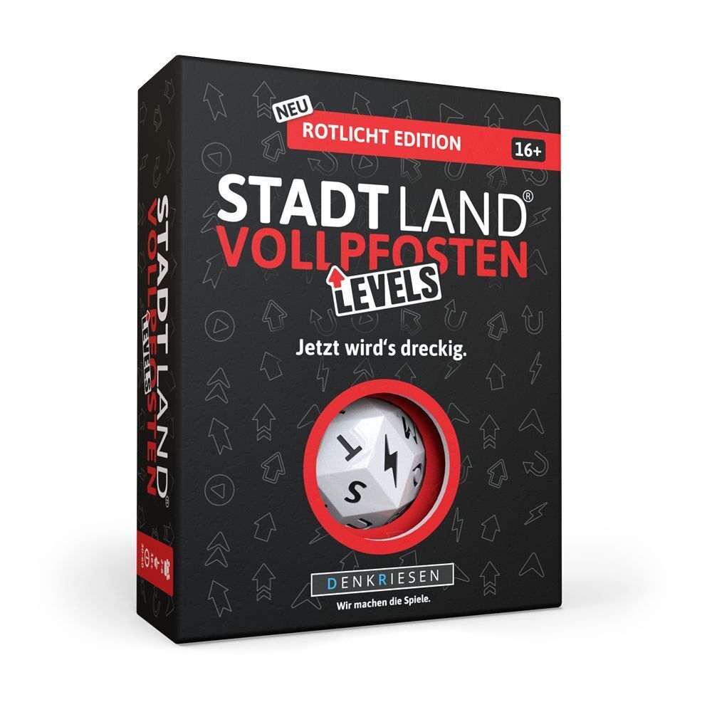 Cover: 4260528095209 | Denkriesen - Stadt Land Vollpfosten® Levels - Rotlicht Edition -...