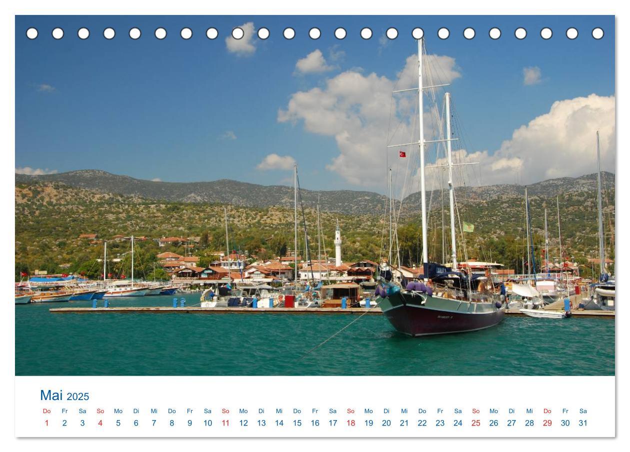 Bild: 9783435461295 | Türkei - Reise ins Blaue (Tischkalender 2025 DIN A5 quer), CALVENDO...