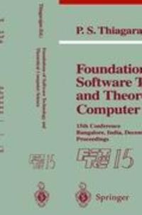 Cover: 9783540606925 | Foundations of Software Technology and Theoretical Computer Science