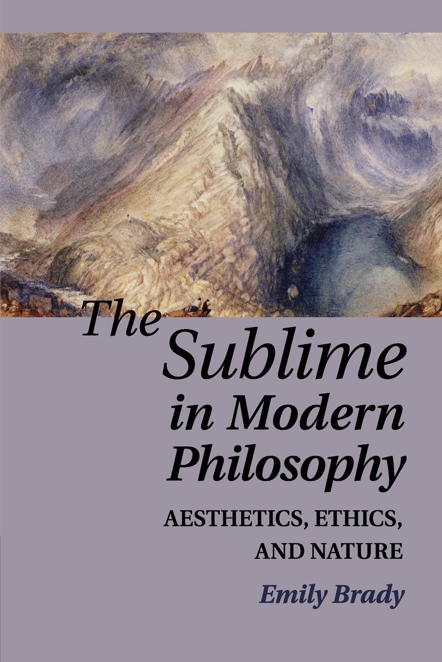Cover: 9780521122917 | The Sublime in Modern Philosophy | Emily Brady | Taschenbuch | 2017
