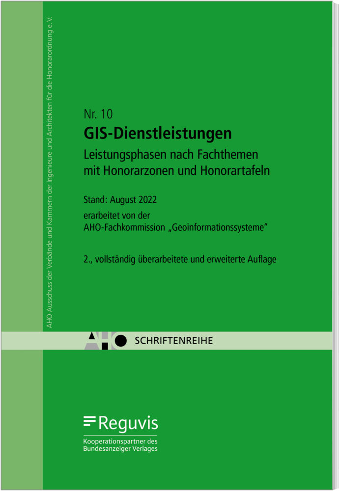 Cover: 9783846214343 | Geoinformationssysteme (GIS) - Leistungsphasen nach Fachthemen | e.V.