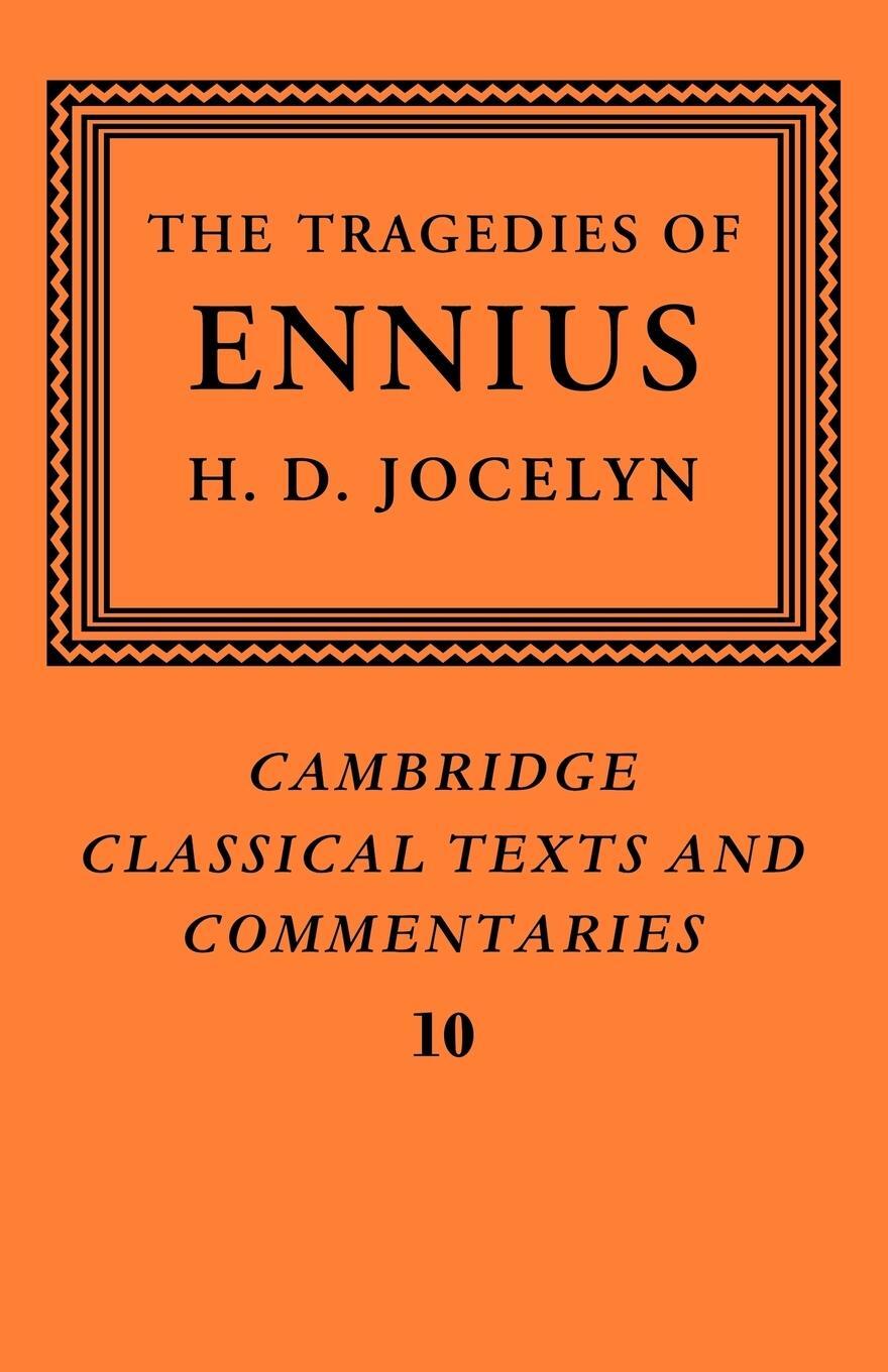 Cover: 9780521068963 | The Tragedies of Ennius | The Fragments | H. D. Jocelyn | Taschenbuch