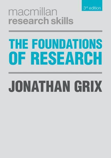 Cover: 9781352002003 | The Foundations of Research | Jonathan Grix | Taschenbuch | Englisch