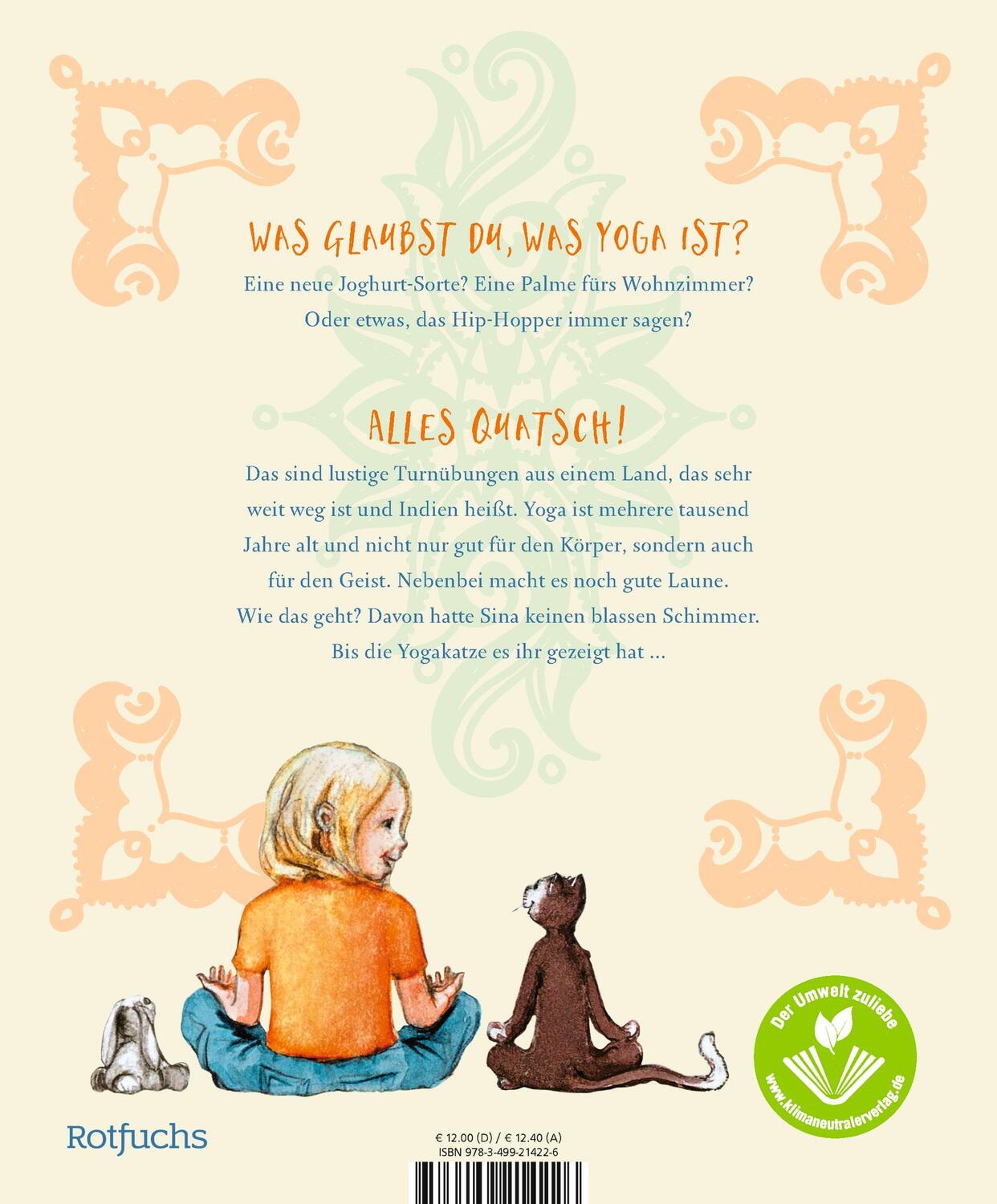Rückseite: 9783499214226 | Sina und die Yogakatze | Ursula Karven | Taschenbuch | Deutsch | 2008