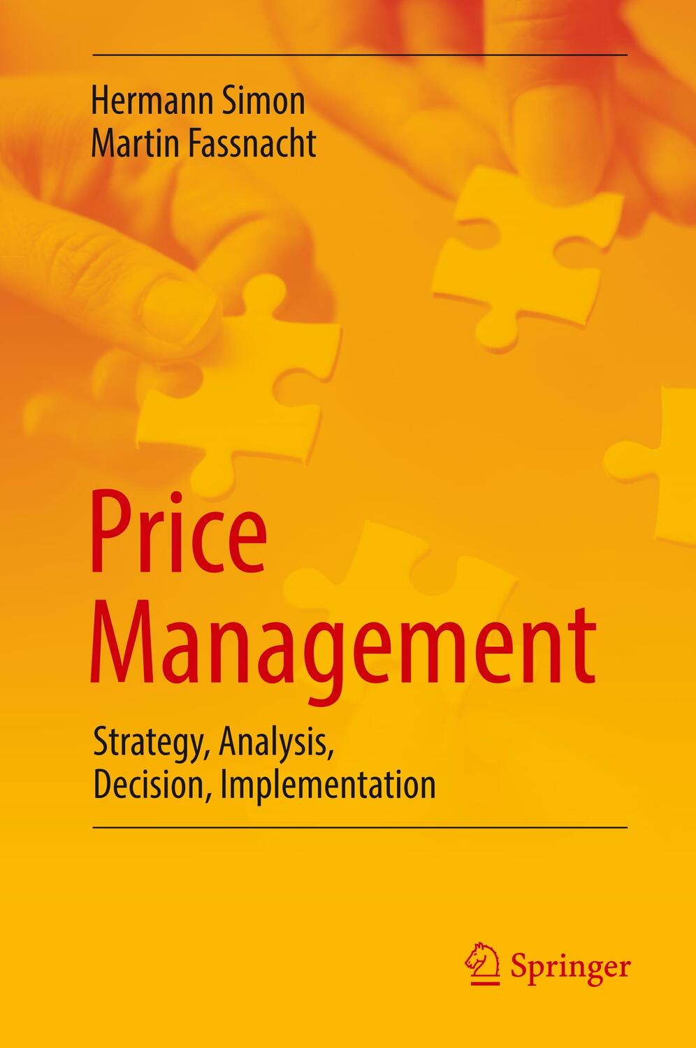 Cover: 9783319994550 | Price Management | Strategy, Analysis, Decision, Implementation | Buch