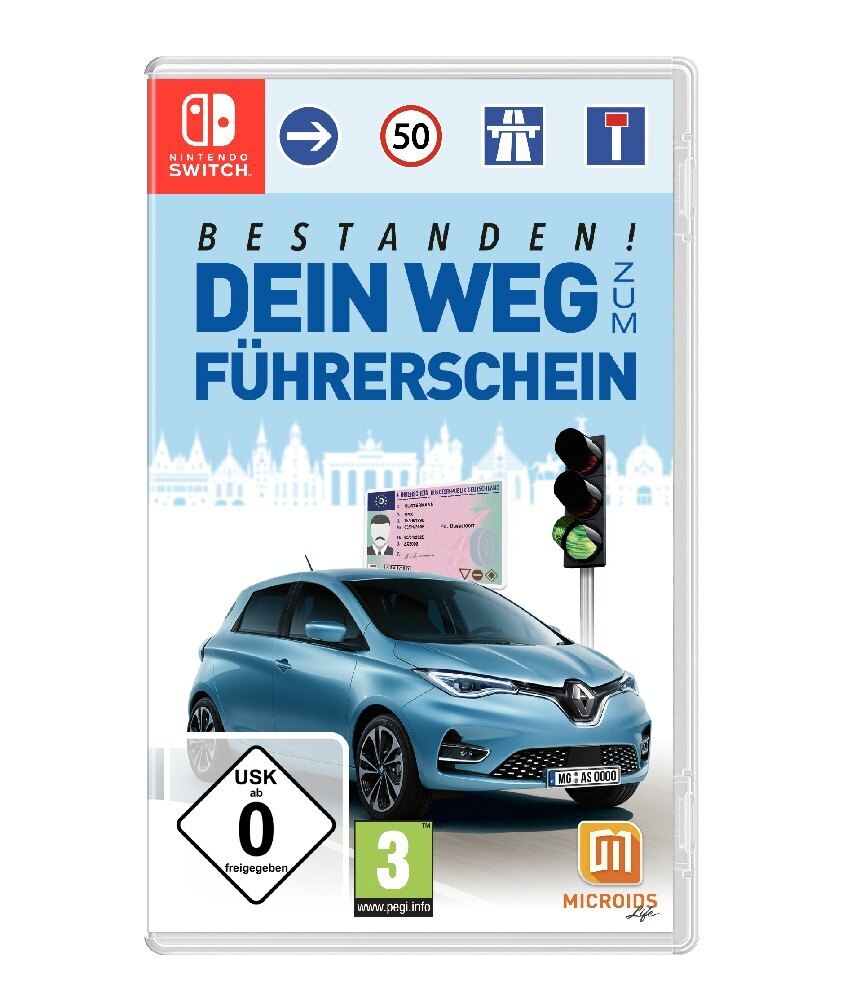 Cover: 3760156485669 | Bestanden! Dein Weg zum Führerschein, 1 Switch-Card (Download Code)