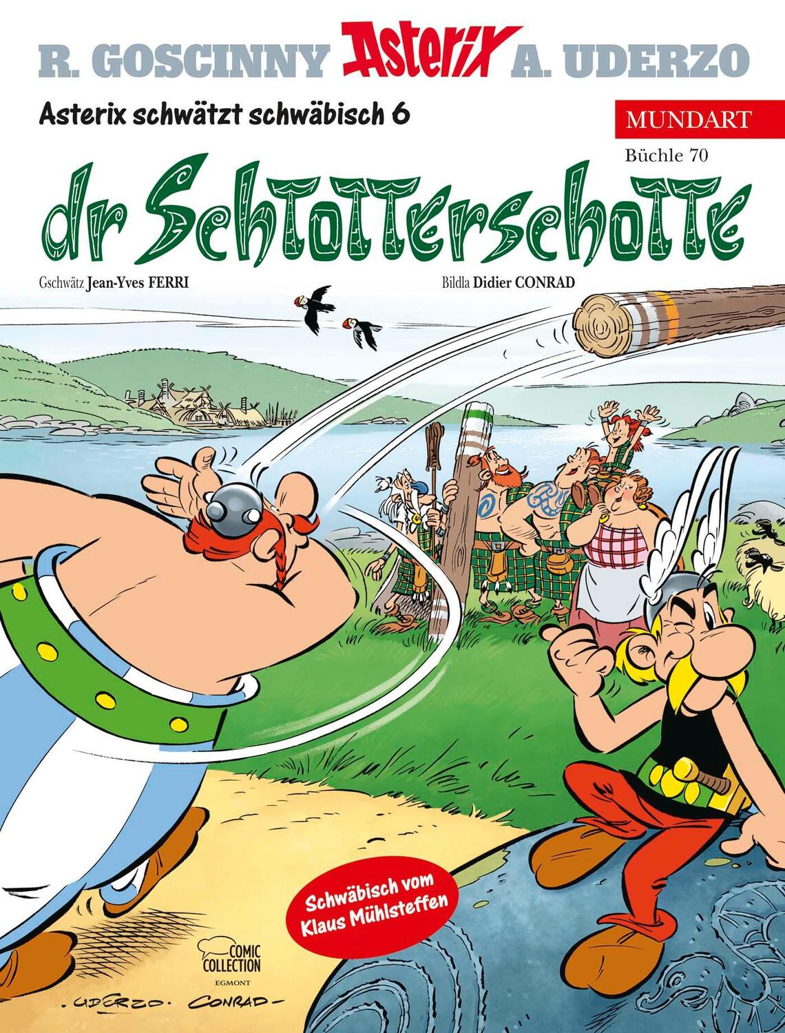 Cover: 9783770438273 | Asterix Mundart 70. Schwäbisch VI | Dr Schtotterschotte | Buch | 2014