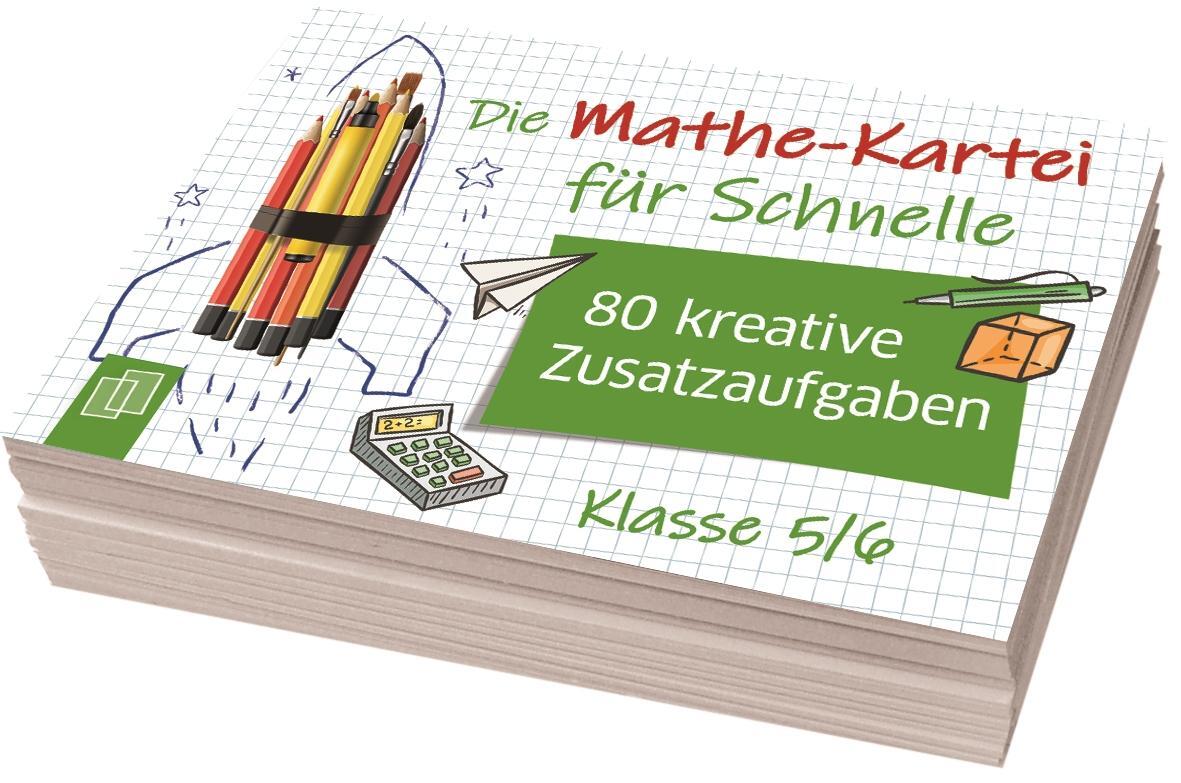 Bild: 9783834645630 | Die Mathe-Kartei für Schnelle | Box | 88 S. | Deutsch | 2021