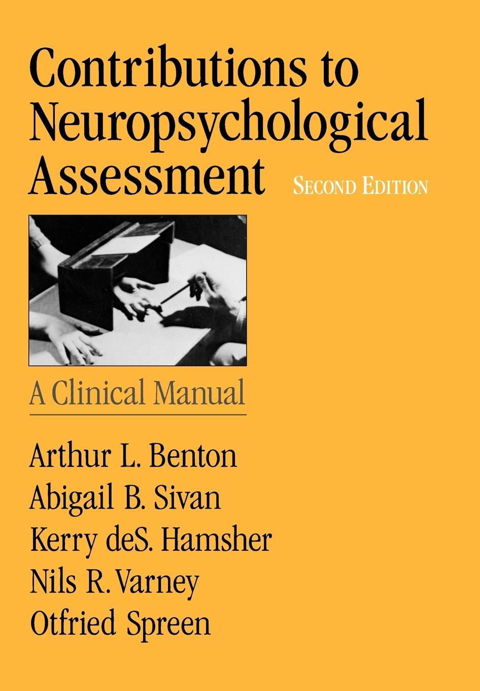 Cover: 9780195091793 | Contributions to Neuropsychological Assessment | A Clinical Manual