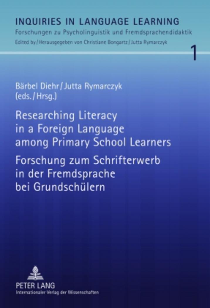 Cover: 9783631595008 | Researching Literacy in a Foreign Language among Primary School...