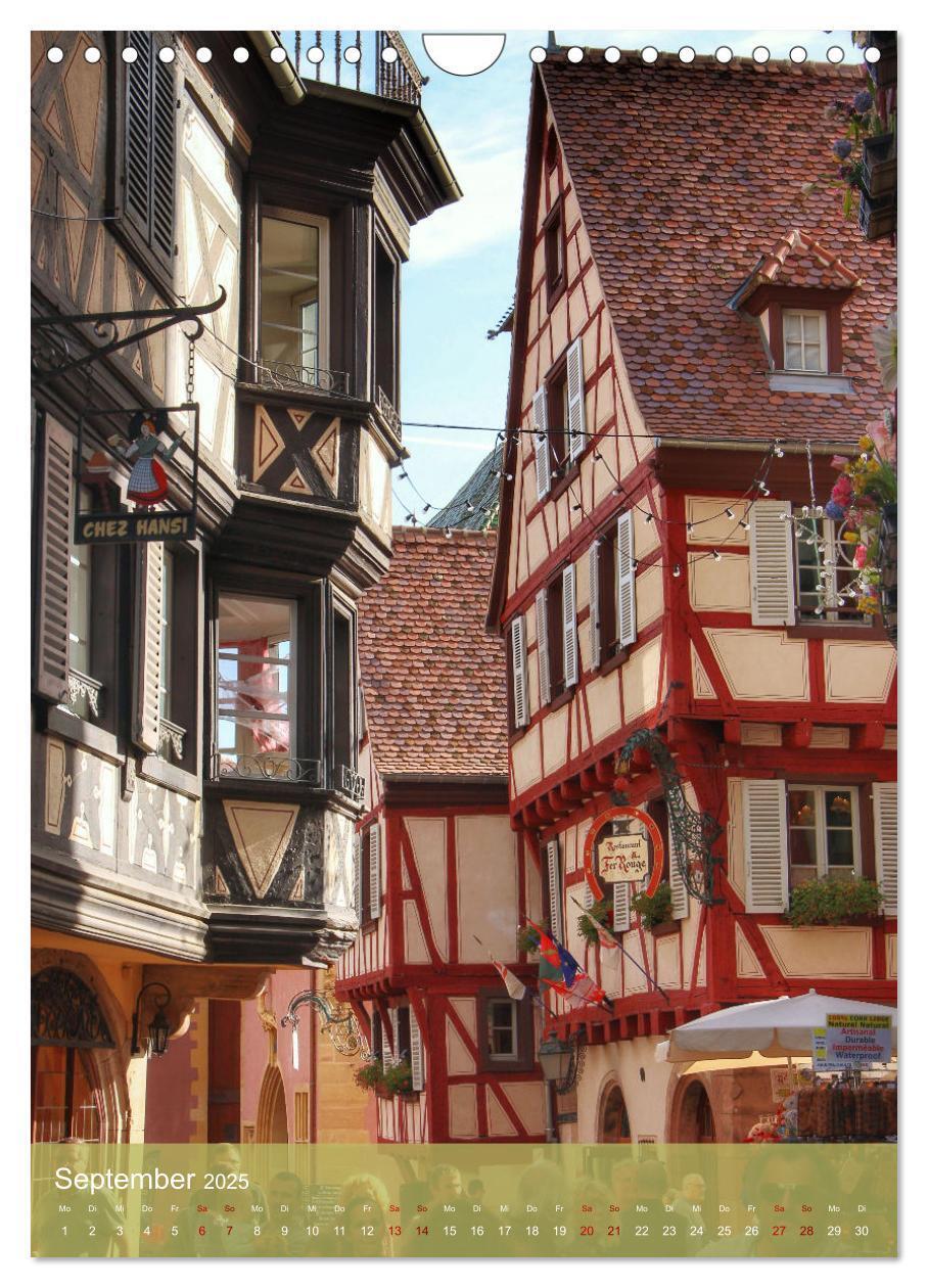 Bild: 9783435886029 | Reise durchs Elsass (Wandkalender 2025 DIN A4 hoch), CALVENDO...