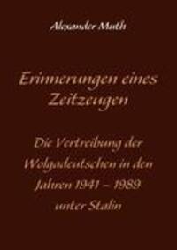 Cover: 9783839195437 | Erinnerungen eines Zeitzeugen | Alexander Muth | Taschenbuch | Deutsch