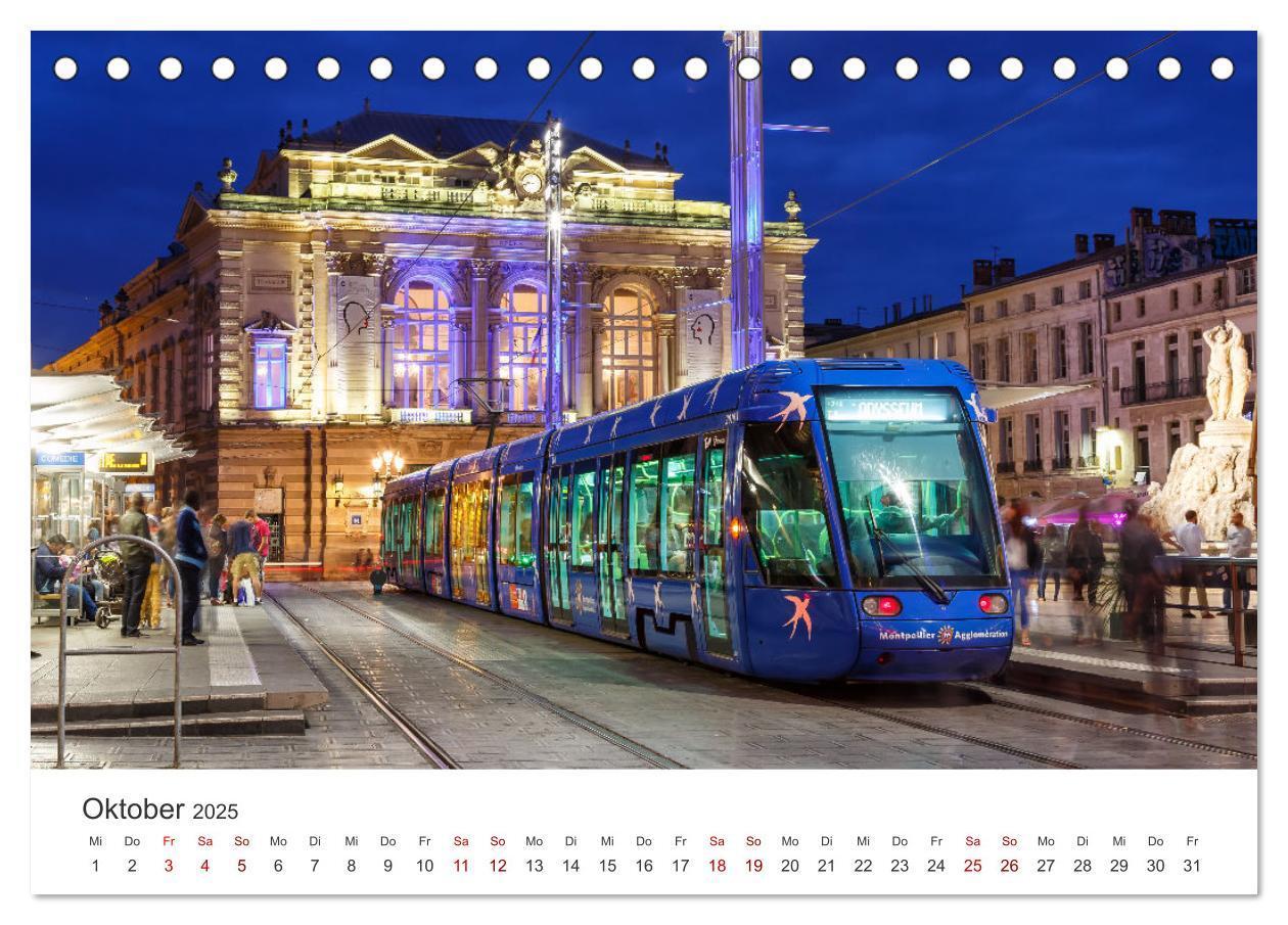 Bild: 9783435043972 | Trams und Straßenbahnen (Tischkalender 2025 DIN A5 quer), CALVENDO...