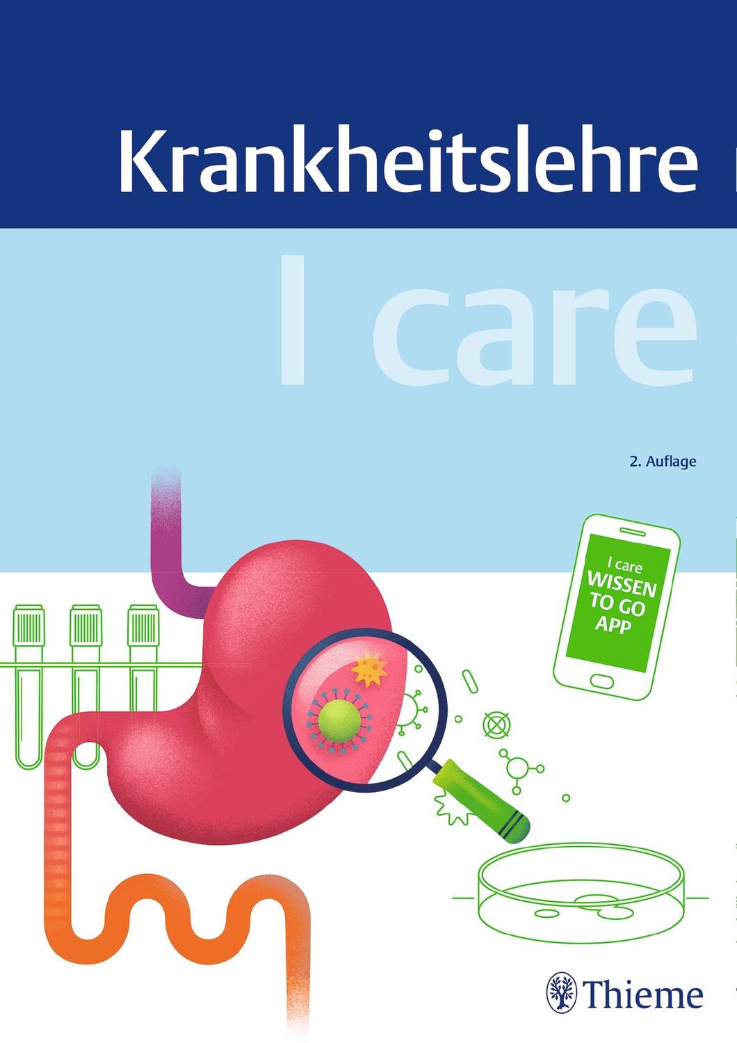 Cover: 9783132418240 | I care Krankheitslehre | Bundle | Brosch. (FH+KL) | 1 Taschenbuch