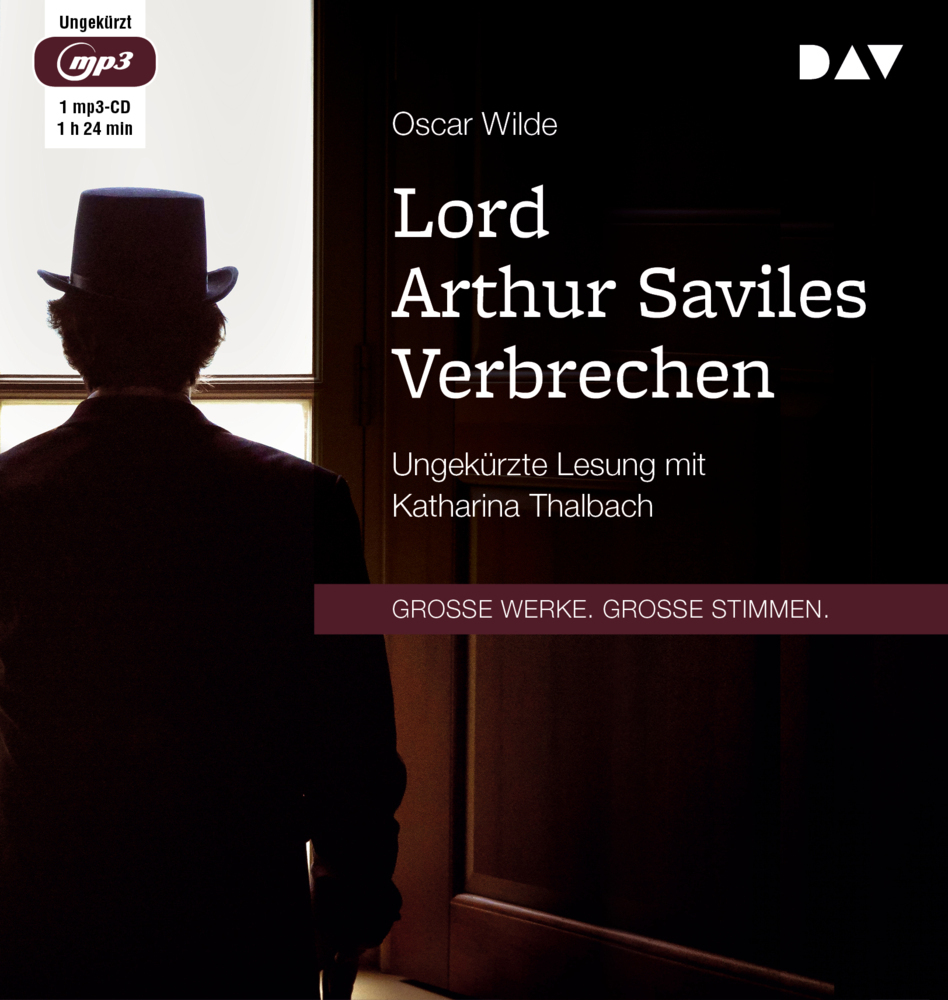 Cover: 9783742411372 | Lord Arthur Saviles Verbrechen, 1 Audio-CD, 1 MP3 | Oscar Wilde | CD