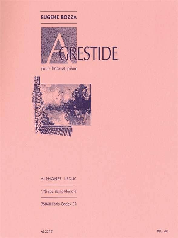 Cover: 9790046201011 | Agrestide Op.44 | Eugène Bozza | Partitur | Alphonse Leduc