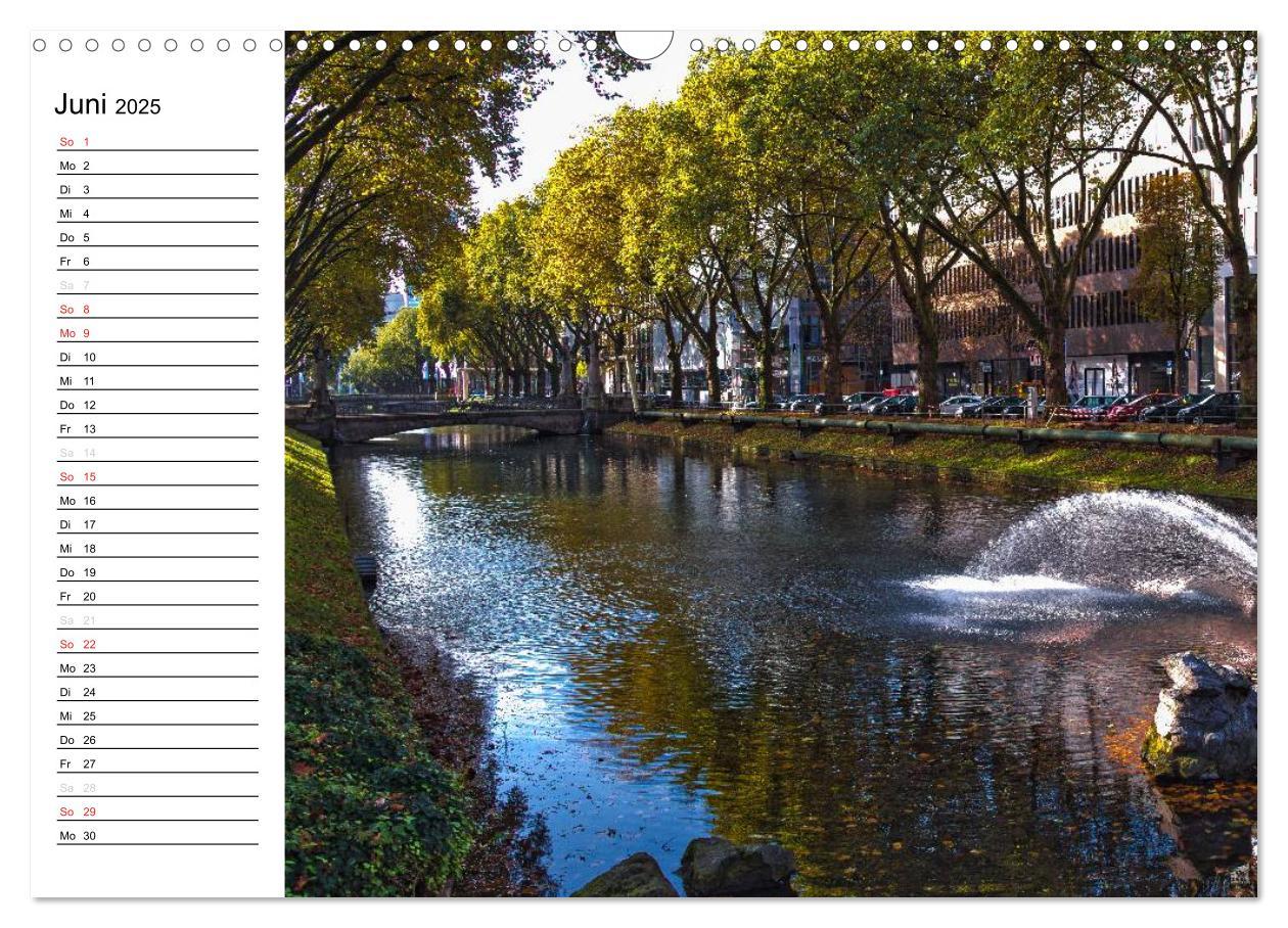 Bild: 9783435535552 | Düsseldorf - Impressionen (Wandkalender 2025 DIN A3 quer), CALVENDO...