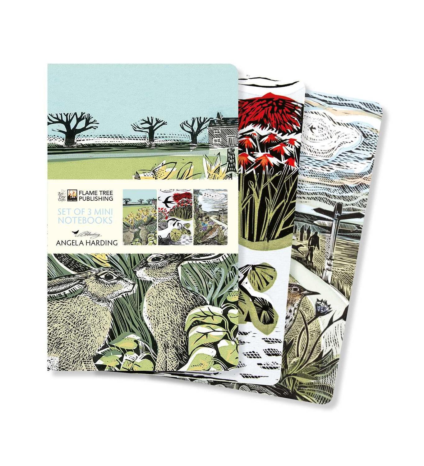 Cover: 9781804171981 | Angela Harding Set of 3 Mini Notebooks | Buch | 192 S. | Englisch