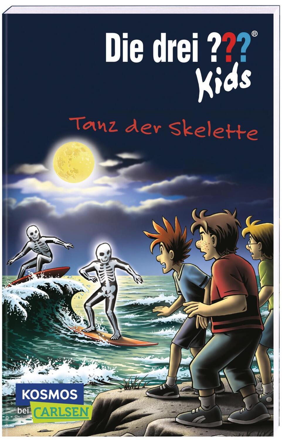 Cover: 9783551319524 | Die drei ??? kids 48: Tanz der Skelette | Boris Pfeiffer | Taschenbuch